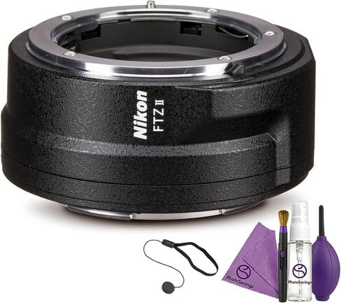 Nikon FTZ II Adapter F Mount to Z Mount Full AF Support Weather Sealed Design Bundle with Cleaning Kit in Kuwait