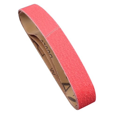 1-1/8 x 21 Ceramic Sanding Belts 80 Grit, 3 Pack | Heavy Duty Abrasive, Metal Grinding, Weld Removal, 21 Inch Sanding Belt, Compatible with Makita 9031 Bandfile Sander in Kuwait