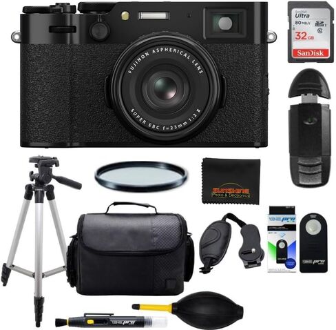 FUJIFILM X100VI Digital Camera (Black) in Kuwait