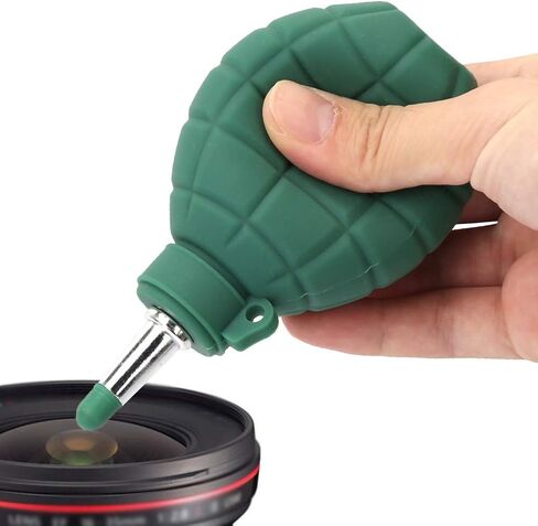 Generic Portable Rubber Dust Blower Air Pump for Camera Lens and Keyboard Cleaning, Lightweight and Durable Handheld Tool, Suitable for Photography and Electronics, SSize (Large) in Kuwait