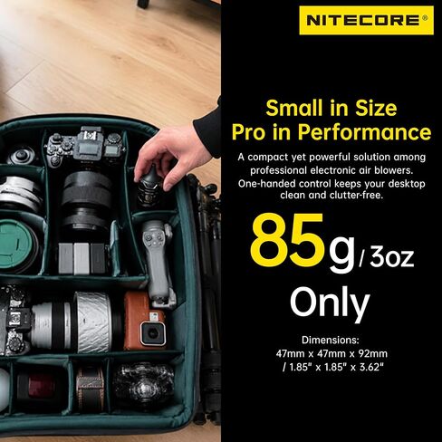 NITECORE BB Nano Wired Portable Versatile Electronic Blower with NITECORE Tag in Kuwait