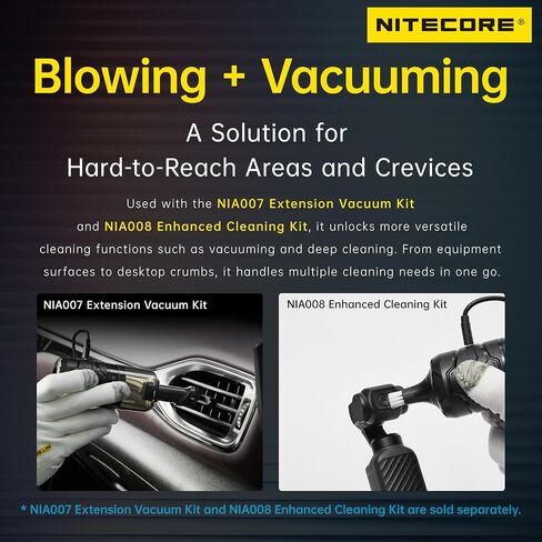 NITECORE BB Nano Wired Portable Versatile Electronic Blower with NITECORE Tag in Kuwait