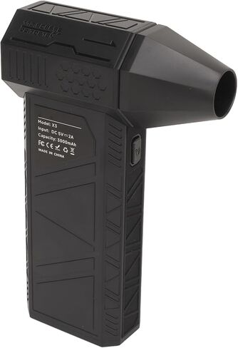 Zunate Air Blower, 130000 RPM Handheld Electric Air Duster for Keyboard and Camera Cleaning, Builtin 3000MAH Battery, ABS Material, Includes Charging Cable in Kuwait