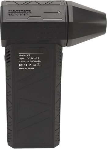 Zunate Air Blower, 130000 RPM Handheld Electric Air Duster for Keyboard and Camera Cleaning, Builtin 3000MAH Battery, ABS Material, Includes Charging Cable in Kuwait