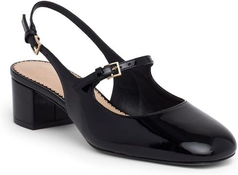 Cinq à Sept Diana Patent Slingback Block Heels in Kuwait