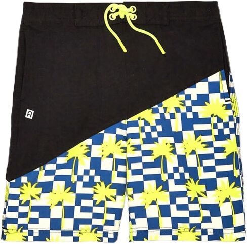 ROCKETS OF AWESOME Geometric Palm Tree Board Short for Boys in Kuwait