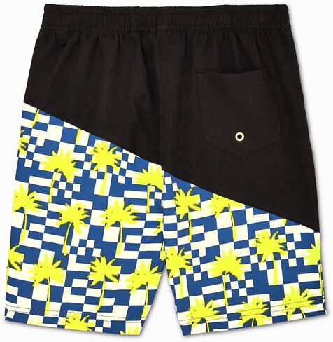 ROCKETS OF AWESOME Geometric Palm Tree Board Short for Boys in Kuwait