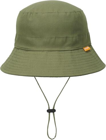 WILLPORT Kids Sun Hat,Adjustable Cotton Toddler Bucket Hat,0-6Y | Soft breathable cotton.Wide brim blocks UV.Adjustable elastic buckle grows with child.Machine washable.Great gift in Kuwait
