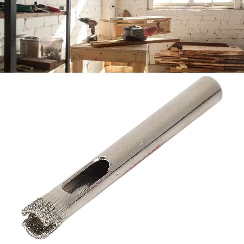High Speed Steel Hole Opener Bits 10Pcs 6mm Precision Hole Saw Drill Bits for Professional Woodworking Glass Marble Ceramic Tile Stone Drilling Projects in Kuwait