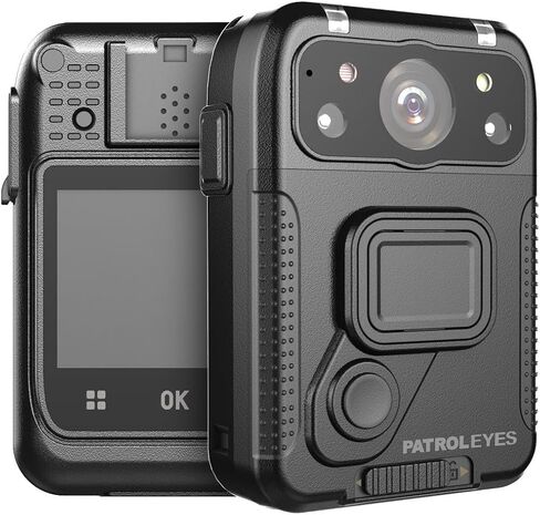 IRIS 2K GPS Touch Screen HD WiFi 128GB 8 Hour Battery Police Body Camera with klick Fast Deltra Molle Mount and Extra Removeable Battery in Kuwait
