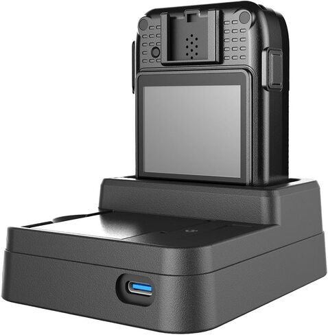 IRIS 2K GPS Touch Screen HD WiFi 128GB 8 Hour Battery Police Body Camera with klick Fast Deltra Molle Mount and Extra Removeable Battery in Kuwait