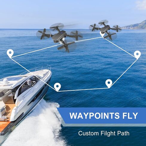 Mini Drone for Kids with 4K Dual Cameras Remote Control Toys Gifts for Boys Girls with Altitude Hold, Headless Mode, One key Return/Emergency Stop, 3D Flips 2 Batteries, Foldable RC Quadcopter in Kuwait