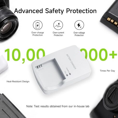 CB-2LYE Charger Replacement for NB-6L Canon PowerShot SX510 S120 S95 SX500 | for CB-2LY & NB-6LH, SX510 HS, S95, SX500 is, Camera Battery Charger for SX260 HS, S90, D30, D20, SD1300 is in Kuwait