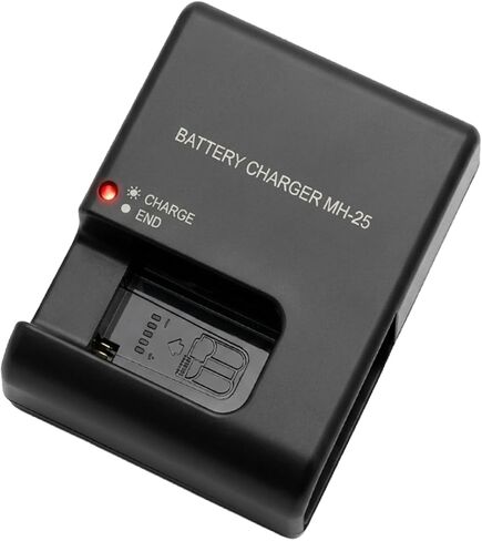 MH-25 EN-EL15 EN-EL15a EN-EL15b Battery Charger Compatible for Nikon D500 D600 D610 D750 D780 D800 D810 D810A D850 D7000 D7100 D7200 D7500 Coolpix Z1 Z5 Z6 Z6 II Z6 III Z7 Z7 II Z8 V1 1V1 Cameras in Kuwait