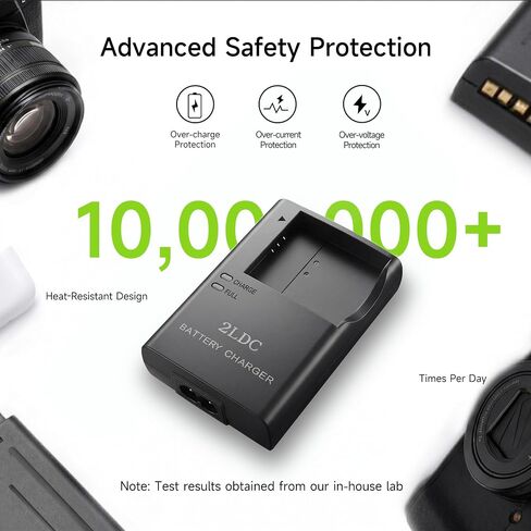 NB-11L NB-11LH Camera Battery Charger for Canon PowerShot ELPH 110 HS 160 170 is 320 340 HS, IXUS 125 HS, PowerShot A2300 A2400 is A2500 A3500 is, Replacement for CB-2LDC CB-2LD CB-2LF Charger in Kuwait