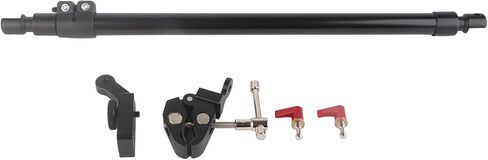 Aluminium Alloy Portable Camera Video Slider Support Rods, Adjustable Tripod Rods for Stability, Lightweight 60–100 cm Slider Rod with 1/4 Screw, Compatible with Most Sliders and T in Kuwait