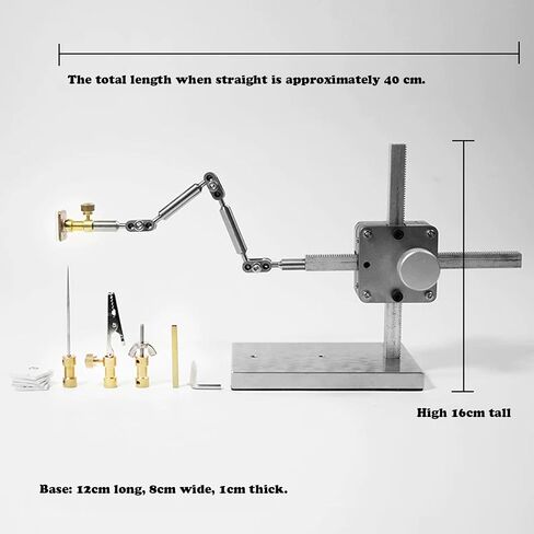 Stop Motion Armature Kit, Adjustable Horizontal Vertical Sliding | XY Adjustable Frame-by-Frame Holding Stand, Bendable Arm Kit with Brass Connectors for Clay Mini Model Photography in Kuwait