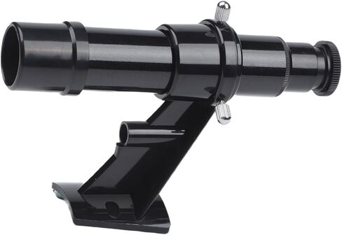 Astronomical Telescope 5x24 Finder for Scope with Wide Angle 24mm Eyepiece and Mounting Bracket for Quick Target Location in Kuwait