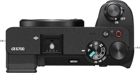 Sony a6700 Mirrorless Vlogger Camera with 16-50mm f/3.5-.6 OSS II Lens (ILCE-6700L) 43 Wide Angle, Compact APS-C Body for Photography and Video + Extra Battery + 128GB Card + Camera Case in Kuwait