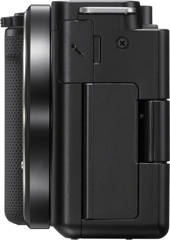 Sony ZV-E10 Mirrorless Vlog Camera (Black) with 16-50mm II Lens & DJI Mic Mini Wireless Microphone | 24.2MP APS-C, 4K Video | Bundle: 128GB Card, Case + Corel Software in Kuwait