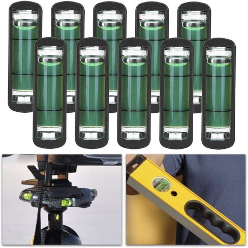 Bracket Level High Accuracy Adjustment Camera Tripod Horizontal 10PCS Mini for Outdoor Mountaineering Camping Plastic Black 1.57x0.59x0.59" in Kuwait