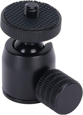 Aluminum Alloy Mini Swivel Ball Head Tripod for DSLR Camera Ring Light Photography Equipment (Black Ball) in Kuwait