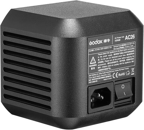 Godox AC-26 Power Unit for AD600 Pro II, AC Power Adapter for AD600 Pro in Kuwait