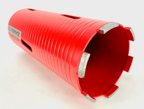 Dry Type 4" Diamond Dry Coring Bit - Concrete Core Drill by BLUEROCK Tools in Kuwait