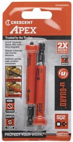 Apex - Bit, Ug 3.5" Ring Mag, Sq2, 2Pk (CAUMB3BSQ2) in Kuwait