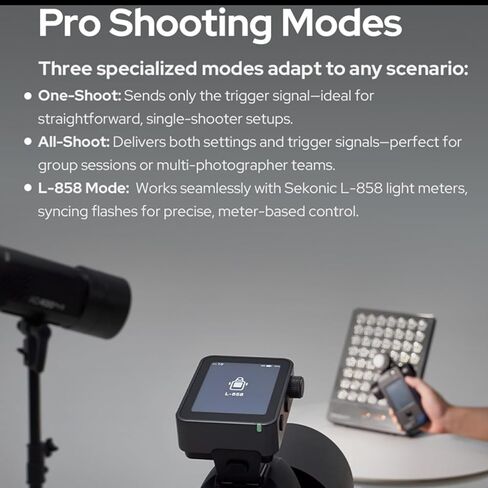 Godox X3 Pro O X3Pro O X3Pro-O Touchscreen TTL Flash Trigger for Olympus Panasonic, 2.4G Wireless, 2.4" LCD Screen, Bluetooth Integration & APP Control, Wireless Transmitter (Godox X3-O Upgrade) in Kuwait