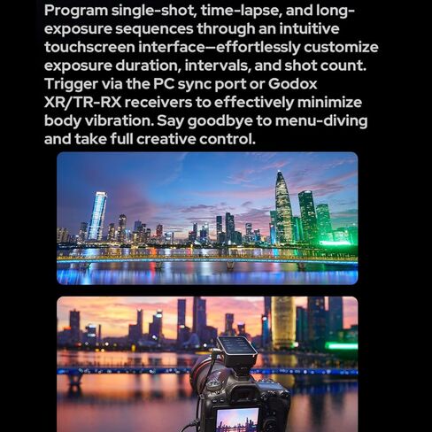 Godox X3 Pro O X3Pro O X3Pro-O Touchscreen TTL Flash Trigger for Olympus Panasonic, 2.4G Wireless, 2.4" LCD Screen, Bluetooth Integration & APP Control, Wireless Transmitter (Godox X3-O Upgrade) in Kuwait