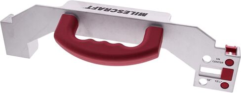 Milescraft 8416 Frame Crafter – 16 Inch On-Center Stud Layout Tool. Quick Adjust to 15-1/4 Inch Spacing for Wall Start. Durable Aluminum Framing Jig. Comfort Grip Rubber Handle. Precision Results. in Kuwait