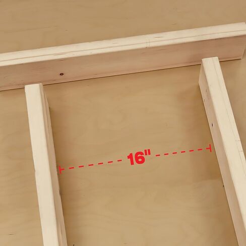 Milescraft 8416 Frame Crafter – 16 Inch On-Center Stud Layout Tool. Quick Adjust to 15-1/4 Inch Spacing for Wall Start. Durable Aluminum Framing Jig. Comfort Grip Rubber Handle. Precision Results. in Kuwait