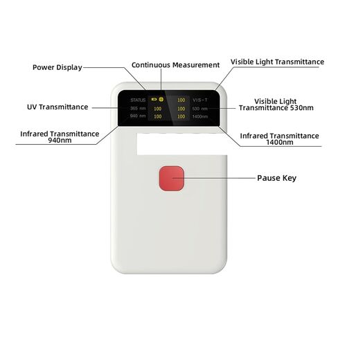 CT-25 Portable Transmittance Tester UV VL IR Meter for Solar Film and Optical Glass in Kuwait