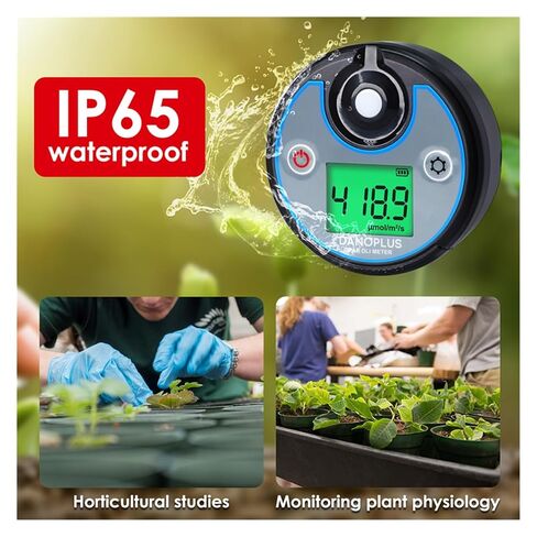 400–700 nm PAR Meter IP65 Digital DLI PPFD Light Meter in Kuwait