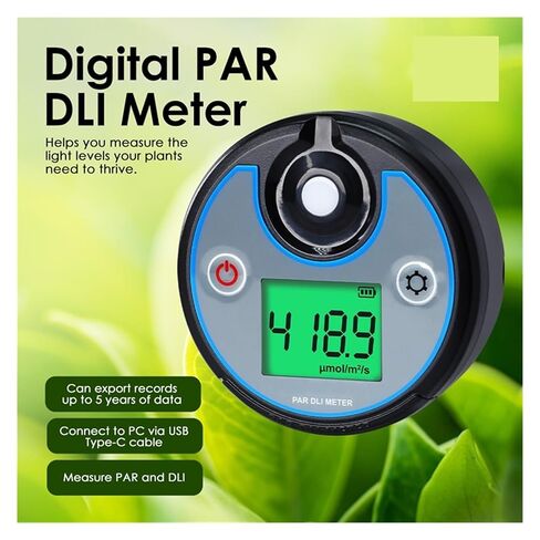 400–700 nm PAR Meter IP65 Digital DLI PPFD Light Meter in Kuwait