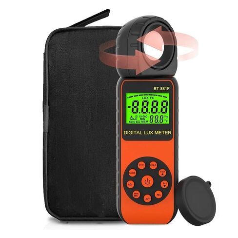 Professional Digital Light Meter Lux/FC Illuminance Tester 400,000 Lux Handheld Pocket Luxmet in Kuwait