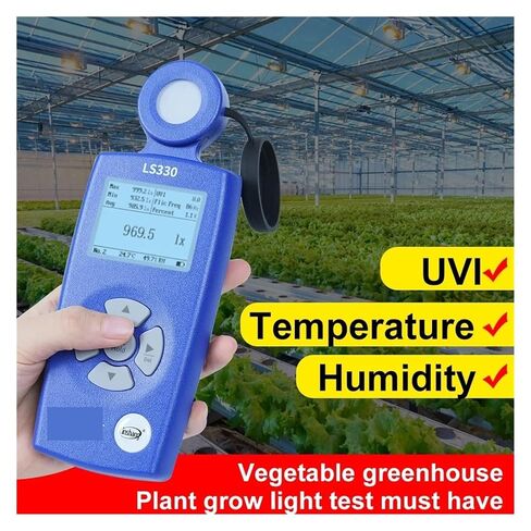 LS330 Spectral Illuminance Meter Digital Lux Meter with CCT UVI CRI Flicker Measurement in Kuwait