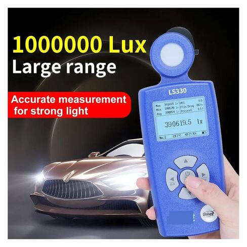 LS330 Spectral Illuminance Meter Digital Lux Meter with CCT UVI CRI Flicker Measurement in Kuwait