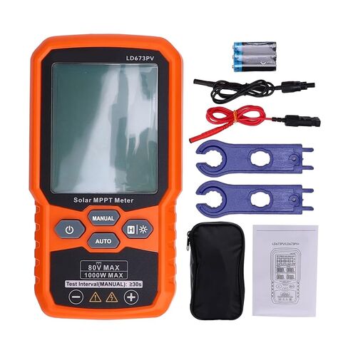 1000W Solar Panel Power Meter Tester with LCD Display – MPPT Pmax Voc Isc 12-80V in Kuwait