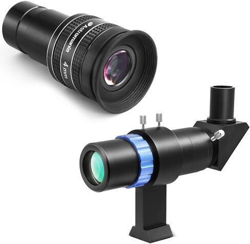 Astromania Mini Guide Scope 30mm, Telescope Accessories Finder Scope Kit Guidescope - Bundle with - Telescope Eyepiece 4mm 58 Degree in Kuwait