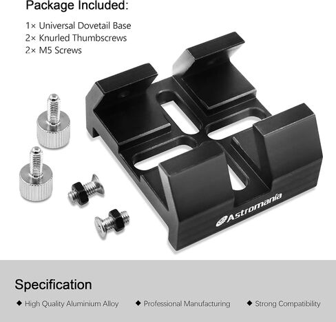 Astromania Mini Guide Scope 30mm, Telescope Accessories Finder Scope Kit Guidescope - Bundle with - Finder Scope Mount Universal Dovetail Base in Kuwait