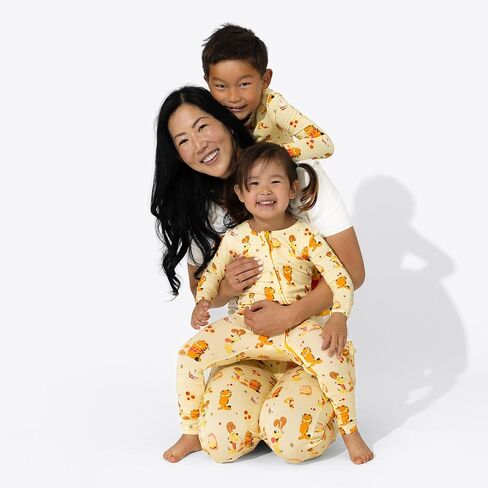 Bellabu Bear Garfield: The Movie Rayon from Bamboo Convertible Footie for Baby Boys & Girls in Kuwait
