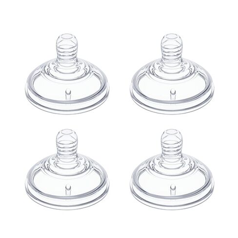 Replacement Silicone Nipple for Tommee Tippee Natural Start Anti-Colic Baby Bottles, BPA-Free, Size L, Fast Flow, 6m+, 4 Count in Kuwait