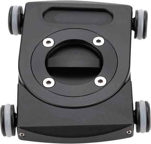 Video Roller Slider for DSLR Rig - Durable Aluminum Alloy with Rubber Wheels for Smooth Motion - Perfect Dynamic Shots on Ground or Platform - 1 X Video in Kuwait