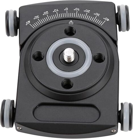 Video Roller Slider for DSLR Rig - Durable Aluminum Alloy with Rubber Wheels for Smooth Motion - Perfect Dynamic Shots on Ground or Platform - 1 X Video in Kuwait