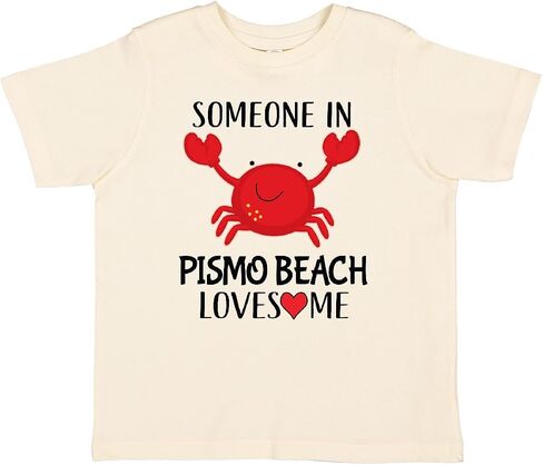 inktastic Someone in Pismo Beach Loves Me Toddler T-Shirt in Kuwait