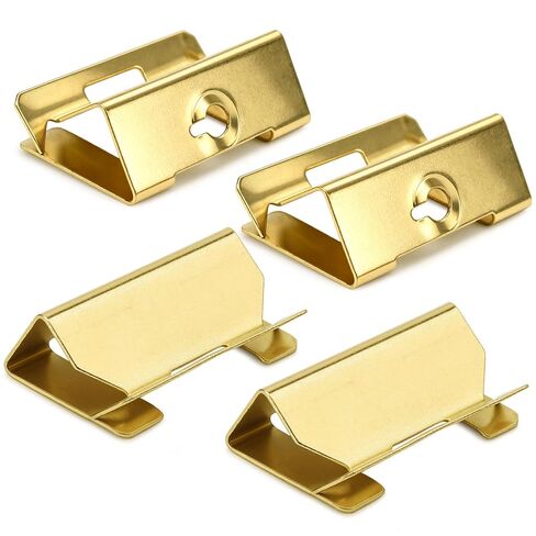 4 Pack Electrical Box Repair Clips, Repair Stripped or Damaged Electrical Wall Boxes/Loose Electrical Outlets and Switches, Provide New Threaded Mounting Points, Electrical Boxes Repair Parts in Kuwait