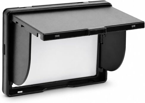 3 Inch Foldable Camera LCD Screen Hood for A7 A7S A7M2 A7R2 A7M3 A9 Cameras Sun Shade Cover for Vision Protecting Outdoor Photography Enthusiasts ABS Material in Kuwait