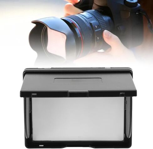 3 Inch Foldable Camera LCD Screen Hood for A7 A7S A7M2 A7R2 A7M3 A9 Cameras Sun Shade Cover for Vision Protecting Outdoor Photography Enthusiasts ABS Material in Kuwait